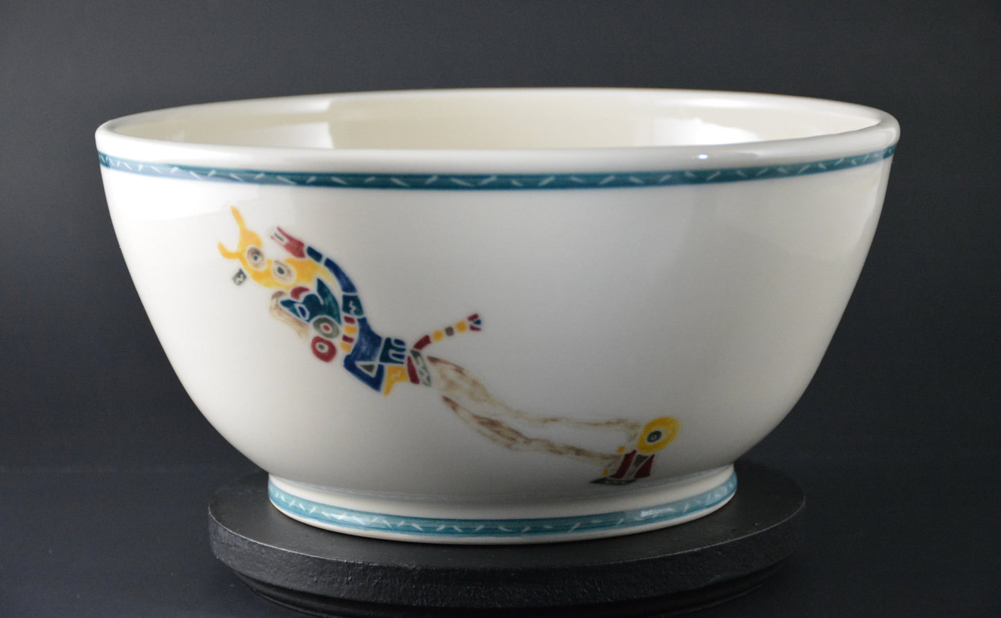 BL-03 White Ceramic Bowl - Bol de porcelaine Blanc