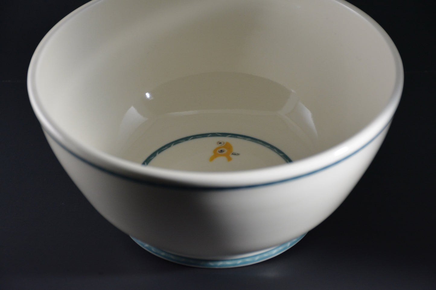 BL-03  White Ceramic Bowl - Bol de porcelaine Blanc