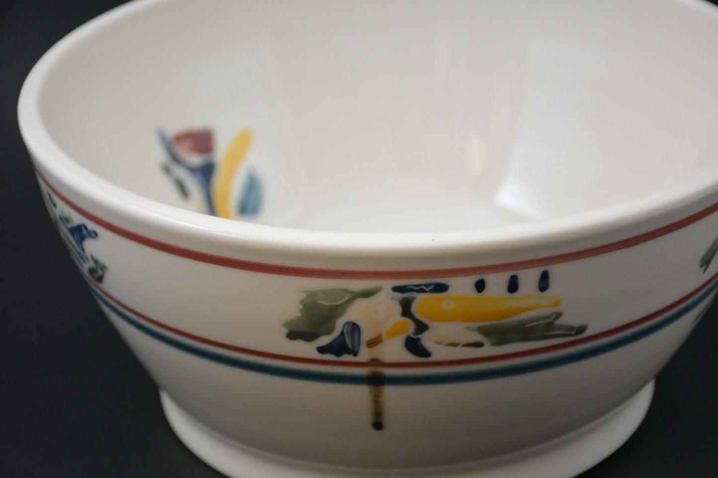 BL-23  Ceramic White Bowl  - Bol blanc de porcelaine