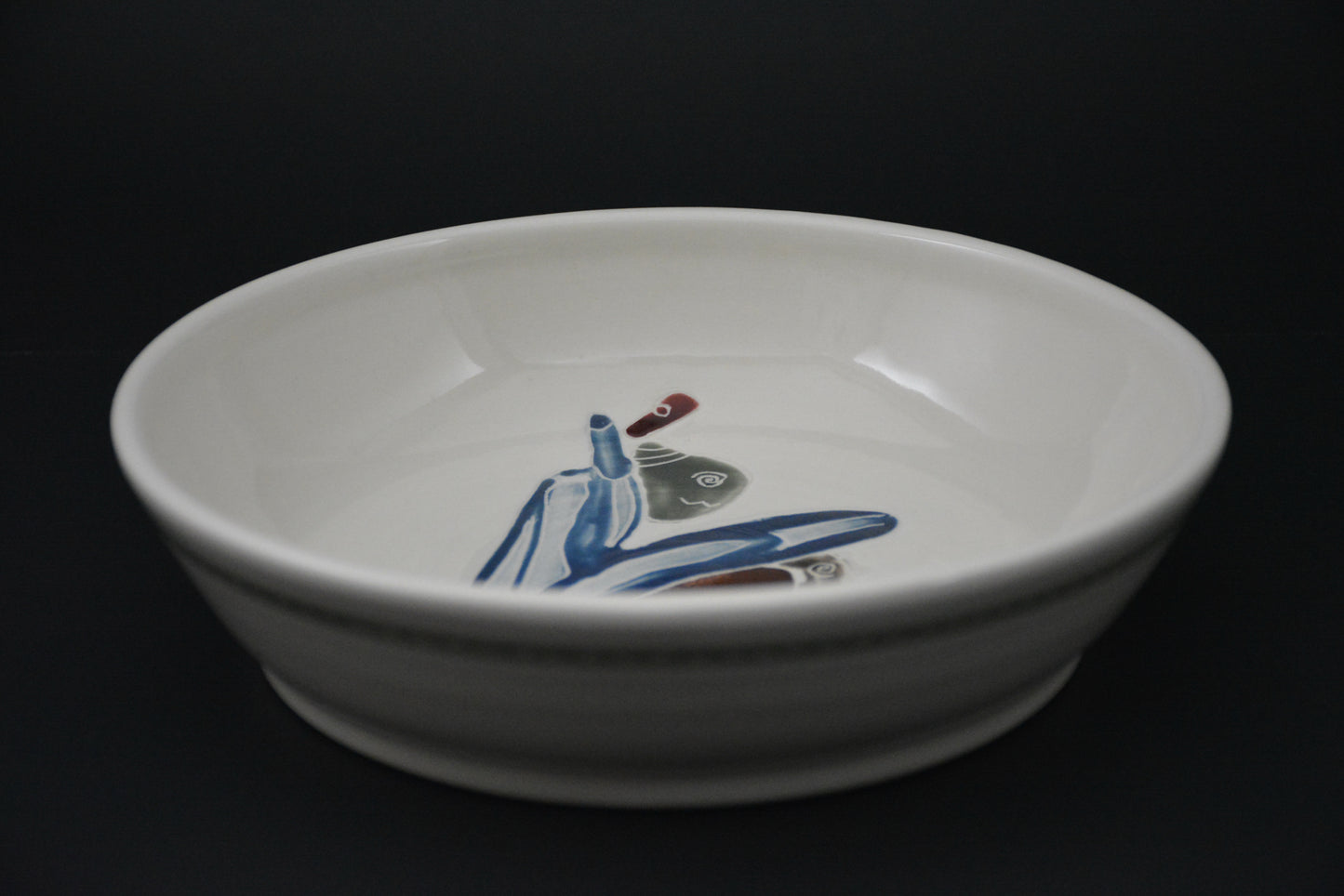 BL-35 Ceramic Spaghetti Bowl - Bol à spaghetti en porcelaine