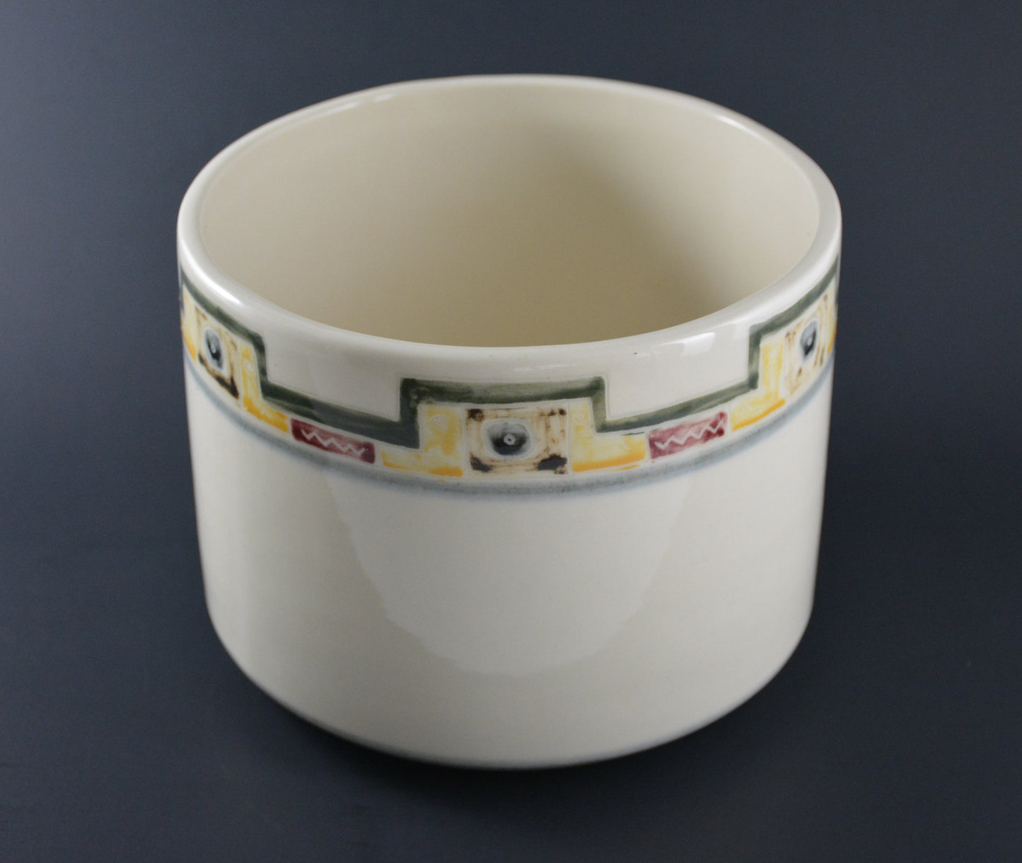 CP-02  Large Ceramic flower pot - Grand Cache-pot porcelaine
