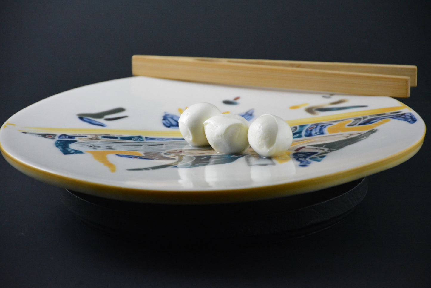 PL-04 Ceramic Cheese Sushi Tray - Plateau à fromage-Sushi porcelaine