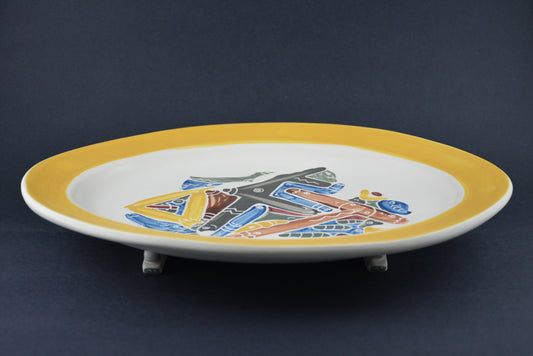 AS-04 Ceramic Plate - Shaped porcelain plate