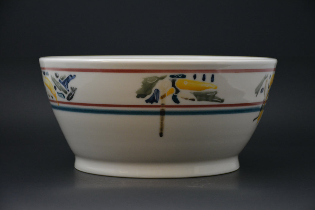 BL-23  Ceramic White Bowl  - Bol blanc de porcelaine