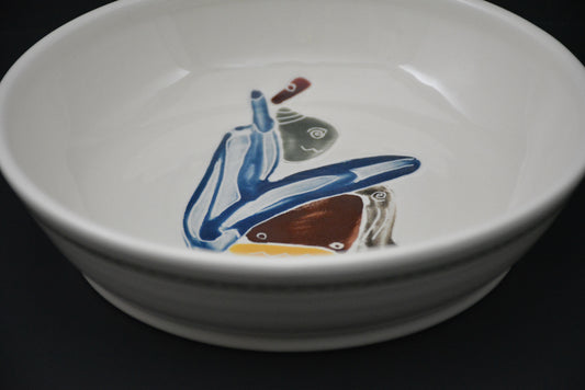 BL-35 Ceramic Spaghetti Bowl - Bol à spaghetti en porcelaine