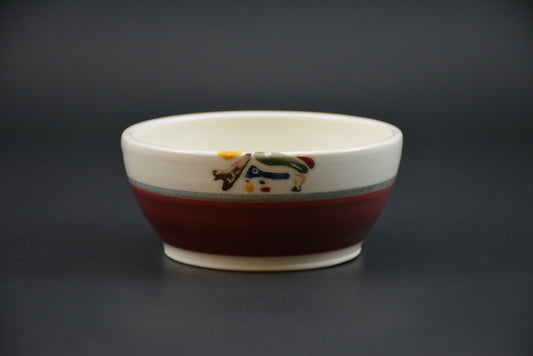 BLT-24  Ceramic Dip bowl - Bol à trempette de porcelaine