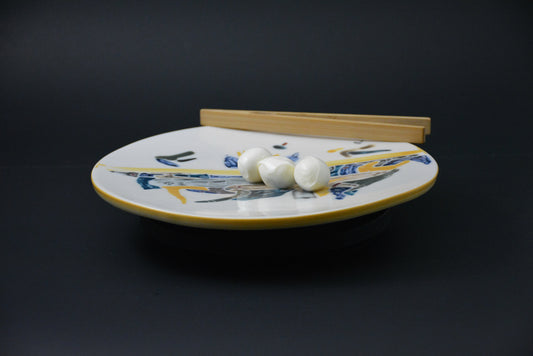 PL-04 Ceramic Cheese Sushi Tray - Cheese Tray-Porcelain Sushi