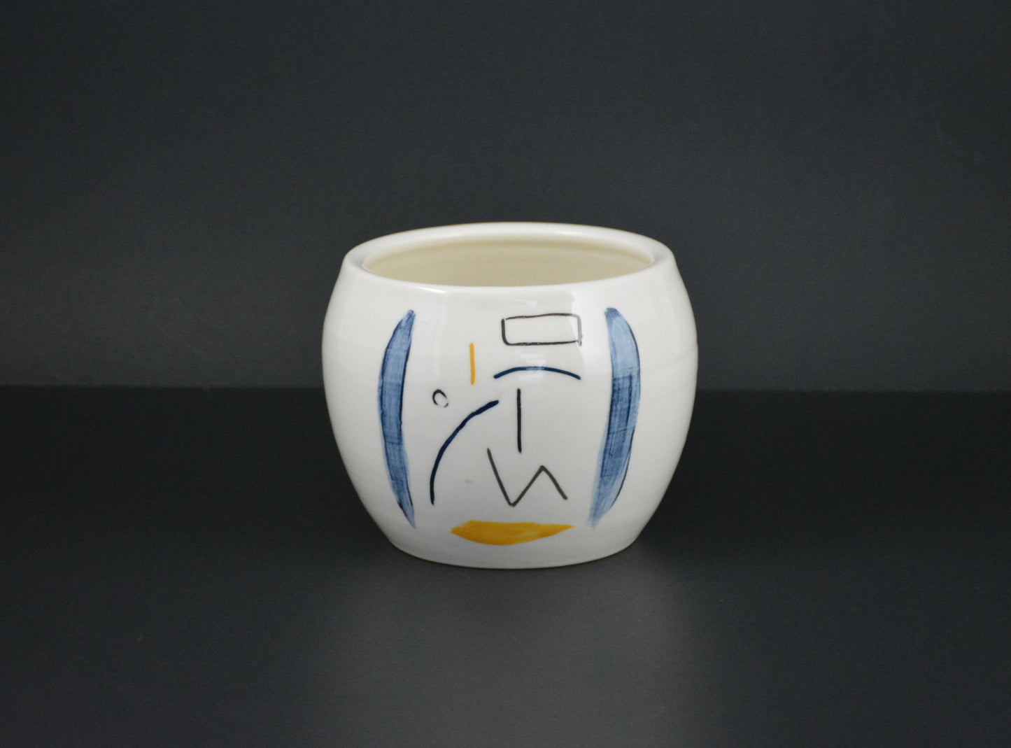 VAS-12 Pottery  Ceramic Vase de poterie blanche