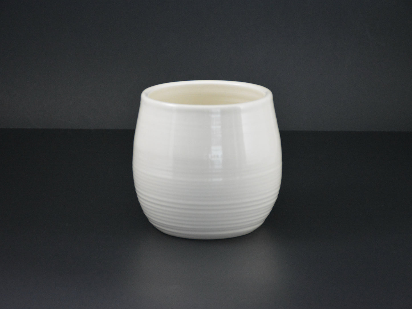 VAS-13 Pottery  Ceramic Vase de poterie blanche